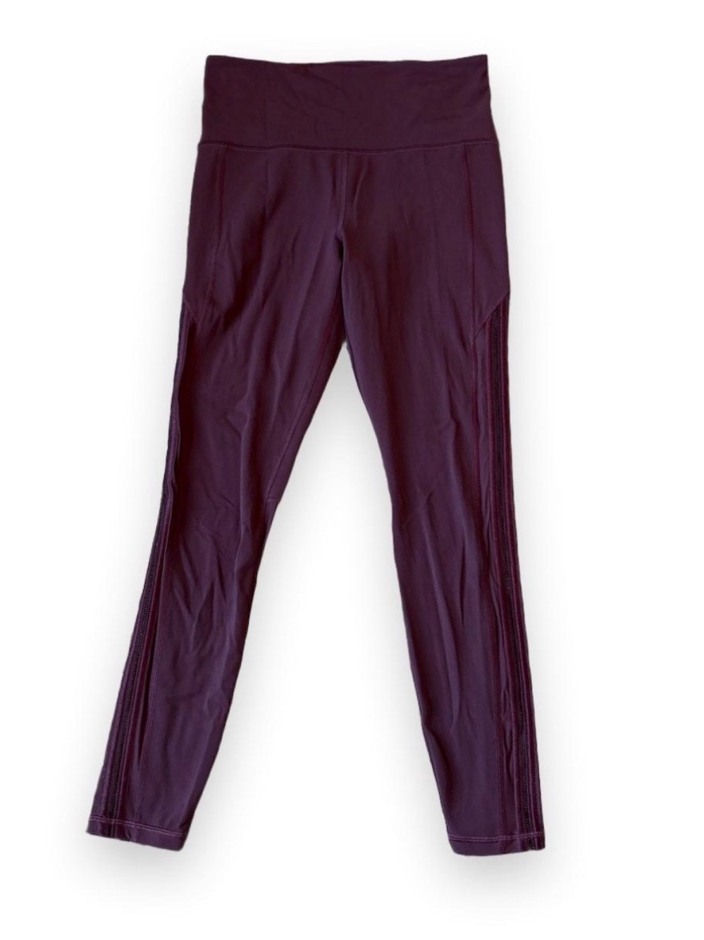 Athleta Shakti 7/8 Tight Leggings in Plum Size Small